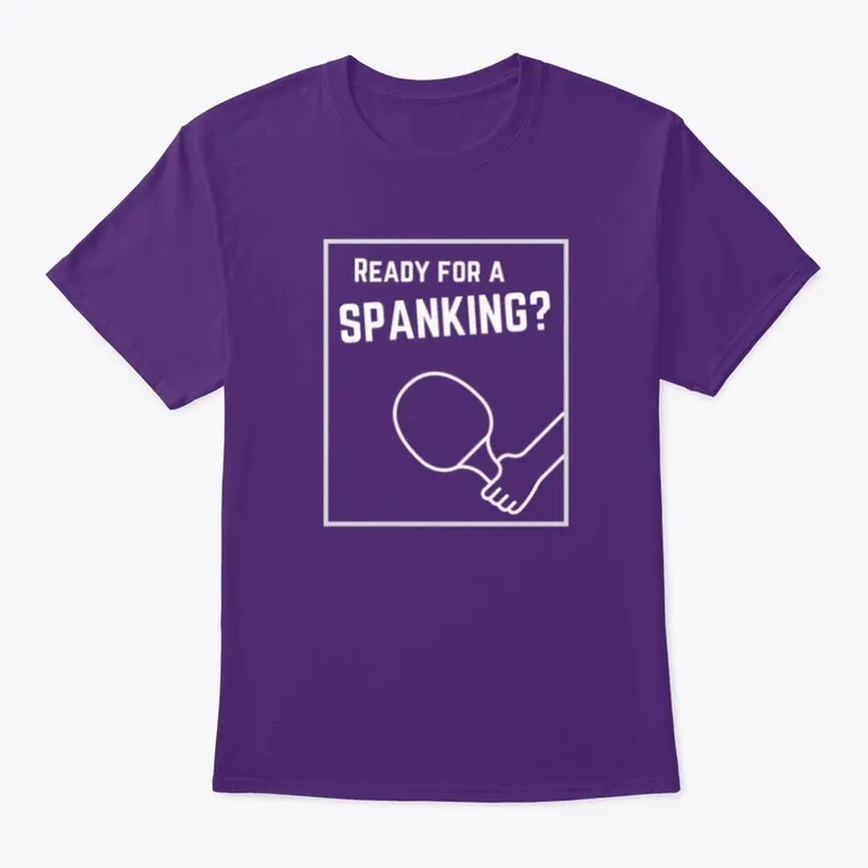 Ready for a spanking table tennis tshirt