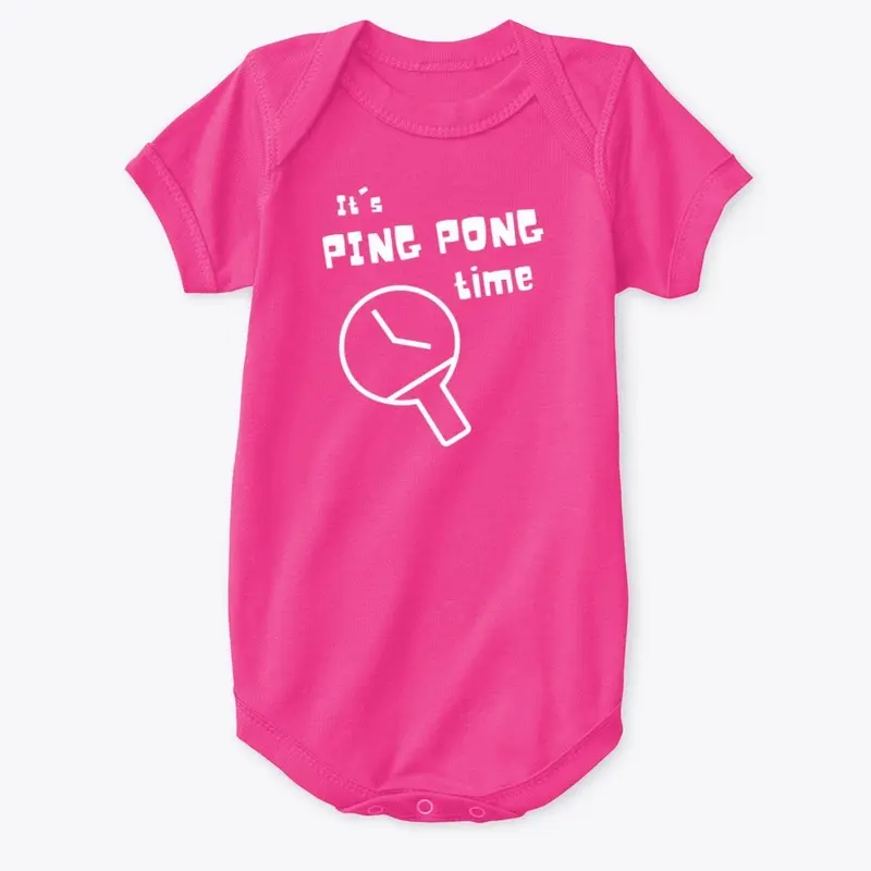 It's ping pong time t-shirt